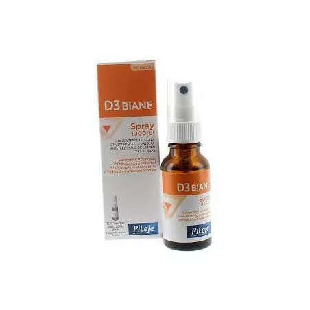 Pileje D3 Biane Spray 1000ui Sublingual 20ml