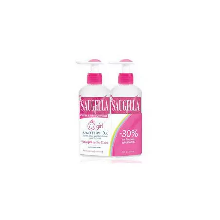Saugella Girl Gel Lavant 200ml x 2