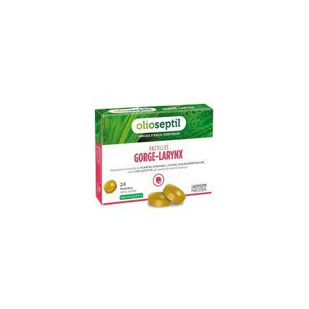 Olioseptil Pastille Gorge Larynx Boite de 24