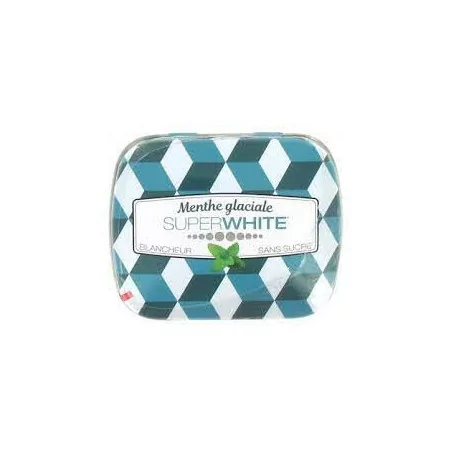 Superwhite fresh mini mints menthe glaciale