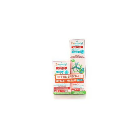 Puressentiel roller répulsif bébé anti pique 30ml + crème