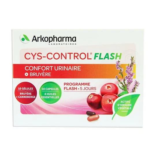 Cys-control Flash Gel10+caps10