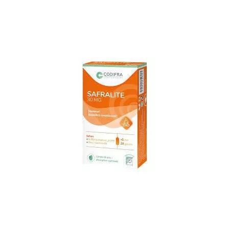 Complément Safralite Codifra – Humeur positive au naturel par Parapharmelle