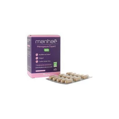 Manhae Ménopause Expert Bio 60 Gélules