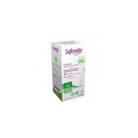 Saforelle Coton Protect 14 Tampons Super avec Applicateur
