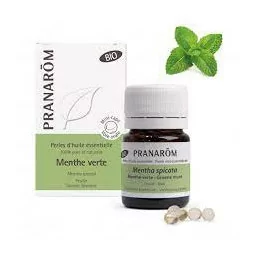 Pranarom menthe verte bio perles
