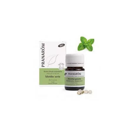 Pranarom menthe verte bio perles