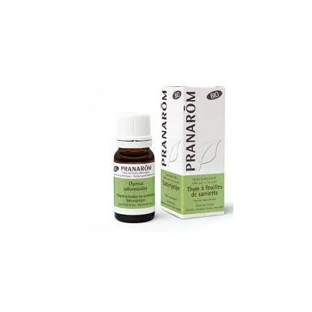 Pranarom Huile essentielle Bio thym Feuille de Sarriette 10ml