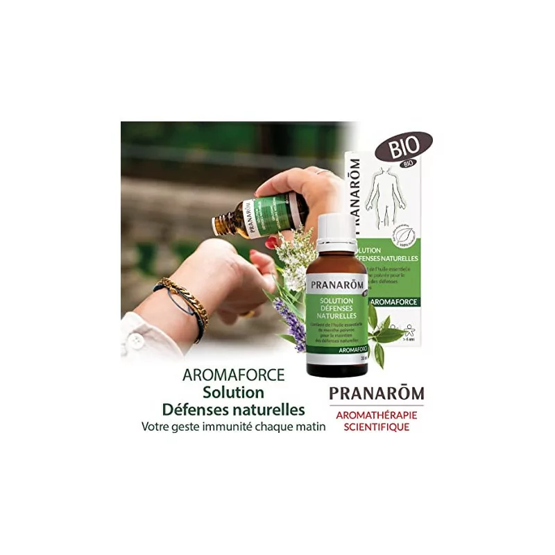 Pranarom Aromaforce Solution Défense Naturelle 30ml Parapharmelle