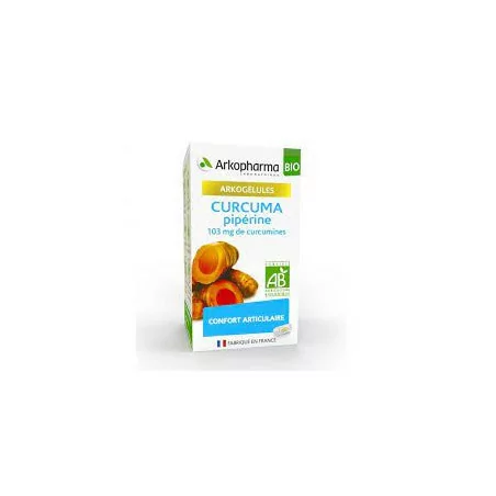 Arkogélules Curcuma Piperine 130 gélules