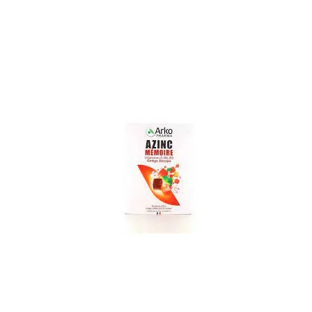 Azinc MémoBoost gélule boite de 30 comprimés