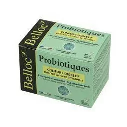 Boîte Belloc Microbiote 30 gélules – Complément flore intestinale