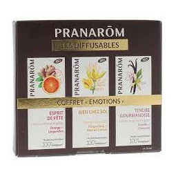 Pranarom Coffret edition limitée Bio 3X10ml