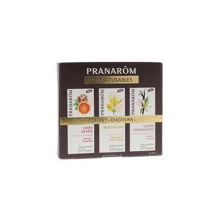 Pranarom Coffret edition limitée Bio 3X10ml
