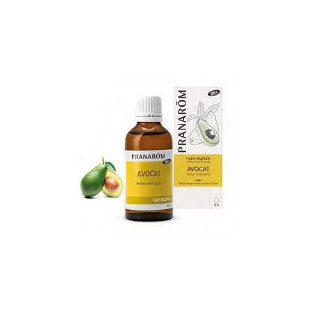 Pranarom Huile Végétale Bio Avocat 50ml