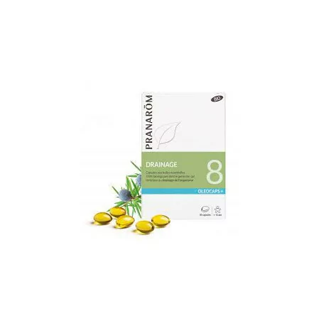 Pranarom Oleocaps 8 Drainage Bio
