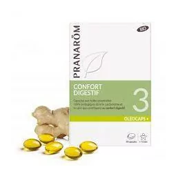 Pranarom Oleocaps 3 Confort Digestif Bio