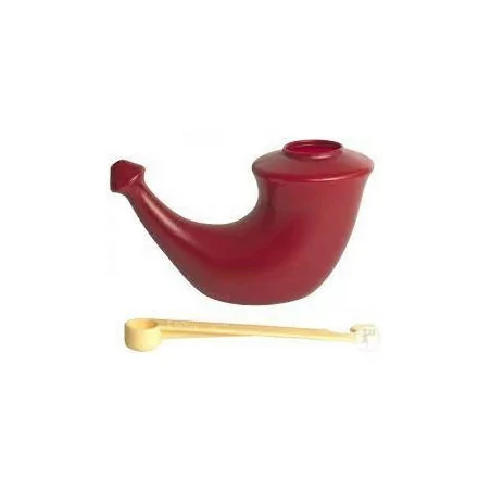 Horn lavages fosses nasale rouge