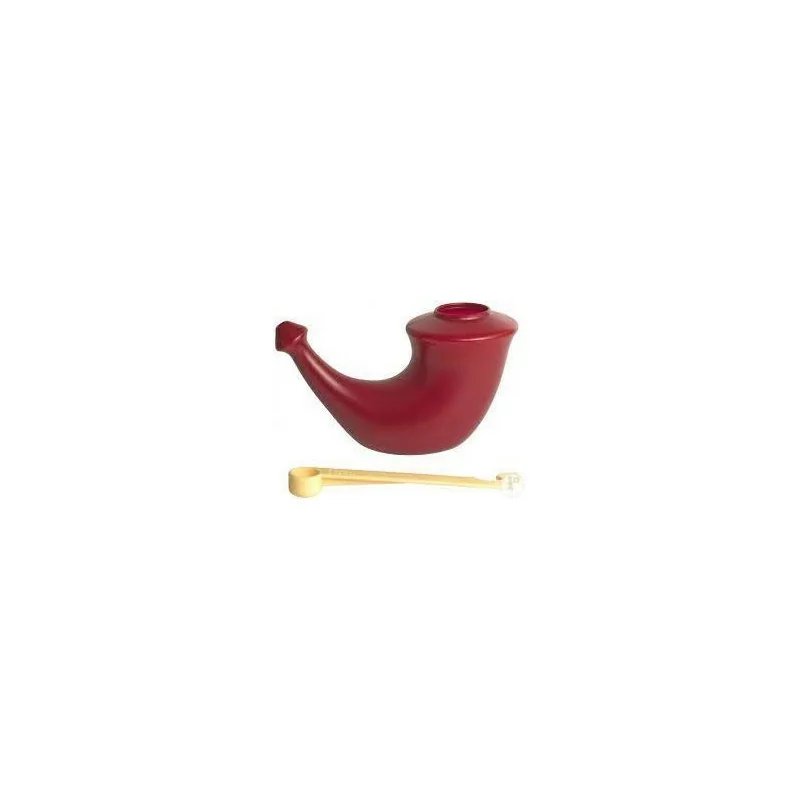 Horn lavages fosses nasale rouge