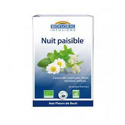 Biofloral infusions nuit paisible Bio
