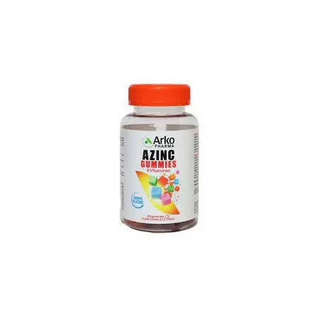 Azinc adultes 60 Gummies multi vitamine