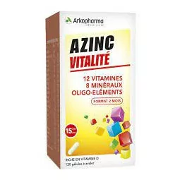 Azinc Forme & Vitalité Adulte 120 Gélules