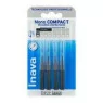 Brossettes interdentaire Inava Mono Compact noir pack de 4