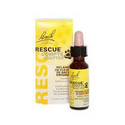 Rescue élixir floral flacon compte gouttes 10ml