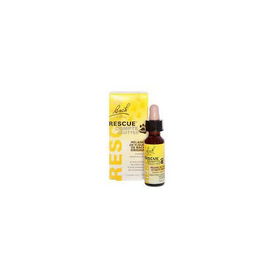 Rescue élixir floral flacon compte gouttes 10ml