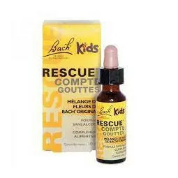 Rescue Kids élixir floral flacon compte gouttes 10ml