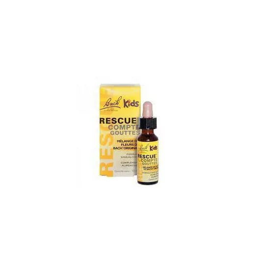 Rescue Kids élixir floral flacon compte gouttes 10ml