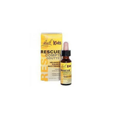 Rescue Kids élixir floral flacon compte gouttes 10ml