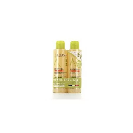 Aderma Exomega control huile lavante émollient 2X500ml