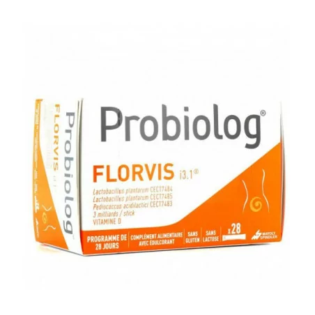 Probiolog florvis stick boite de 28 sticks