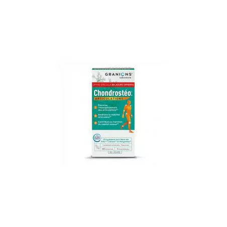 Granions Chondrostéo Articulations – complément pour confort articulaire et mobilité, disponible chez Parapharmelle