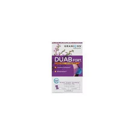 Granions Duab Fort complément naturel immunité et antioxydants, en vente chez Parapharmelle