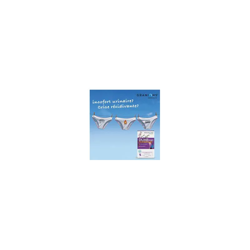 Granions Duab Fort – complément alimentaire pour immunité et antioxydants, disponible chez Parapharmelle