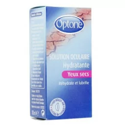 Optone Sol Occul Hydr Yeux Secs Fl10ml