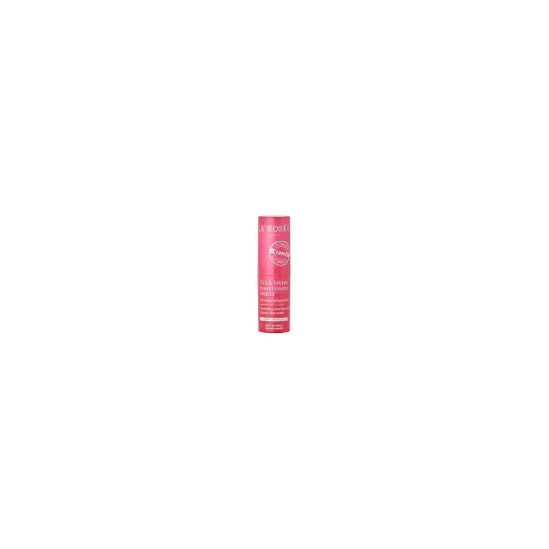 Stick lèvres teinté La Rosée 4,5 g framboise – hydratant naturel rechargeable