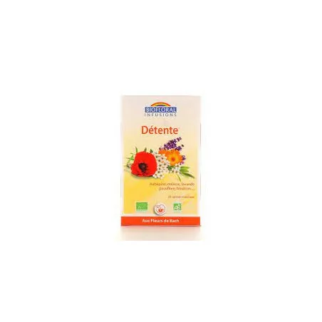 Biofloral infusion élixir détente sommeil Bio