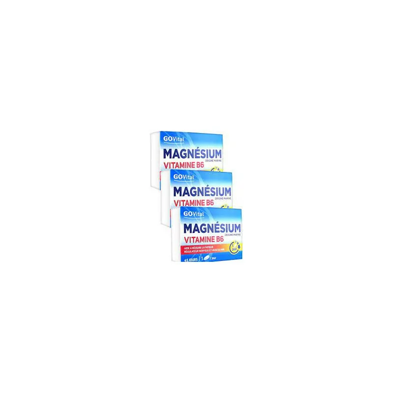 govital magnesium vitamine b6 fatigue nerveuse musculaire parapharmelle