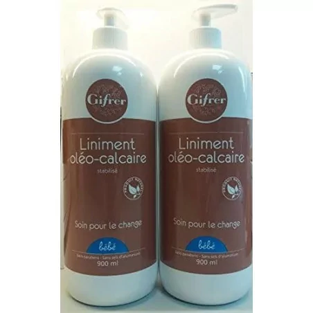 Gifrer Liniment Oléo-calcaire 900ml lot de 2