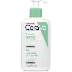 CeraVe Moisturizing Nettoyant Mousse, 236 ml