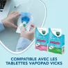 Diffuseur d’huiles essentielles portable Vicks sans eau VH1800EU