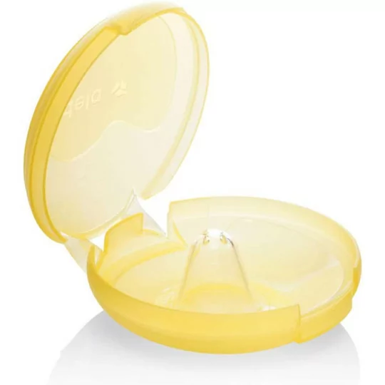 Bouts de sein Medela Contact - Sans BPA, silicone souple ultra-fin, lot de  2, 16mm, taille