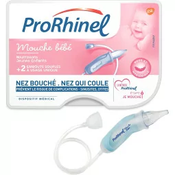 mouche bebe manuel ergonomique hygiénique prévention sinusite otite parapharmelle