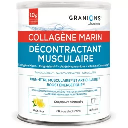 Granions Décontractant Musculaire Collagène Marin – complément pour détente musculaire et confort articulaire – Parapharmelle