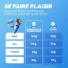 So Shape, Barres saveur Cookie Cream, 10g de protéines & moins de 100kcal par barre, 16 Barres de 30g