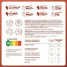 So Shape, Cookies Double Choco, 8g de protéines par cookie, Faible en sucre et en matières grasses, 12 Cookies de 40g