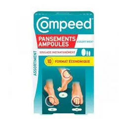 Compeed pansement ampoule assortissement